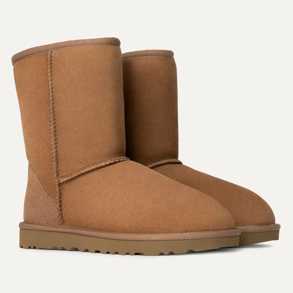 Boty dámské UGG W Classic  Short II 1016223-CHE - hnedé