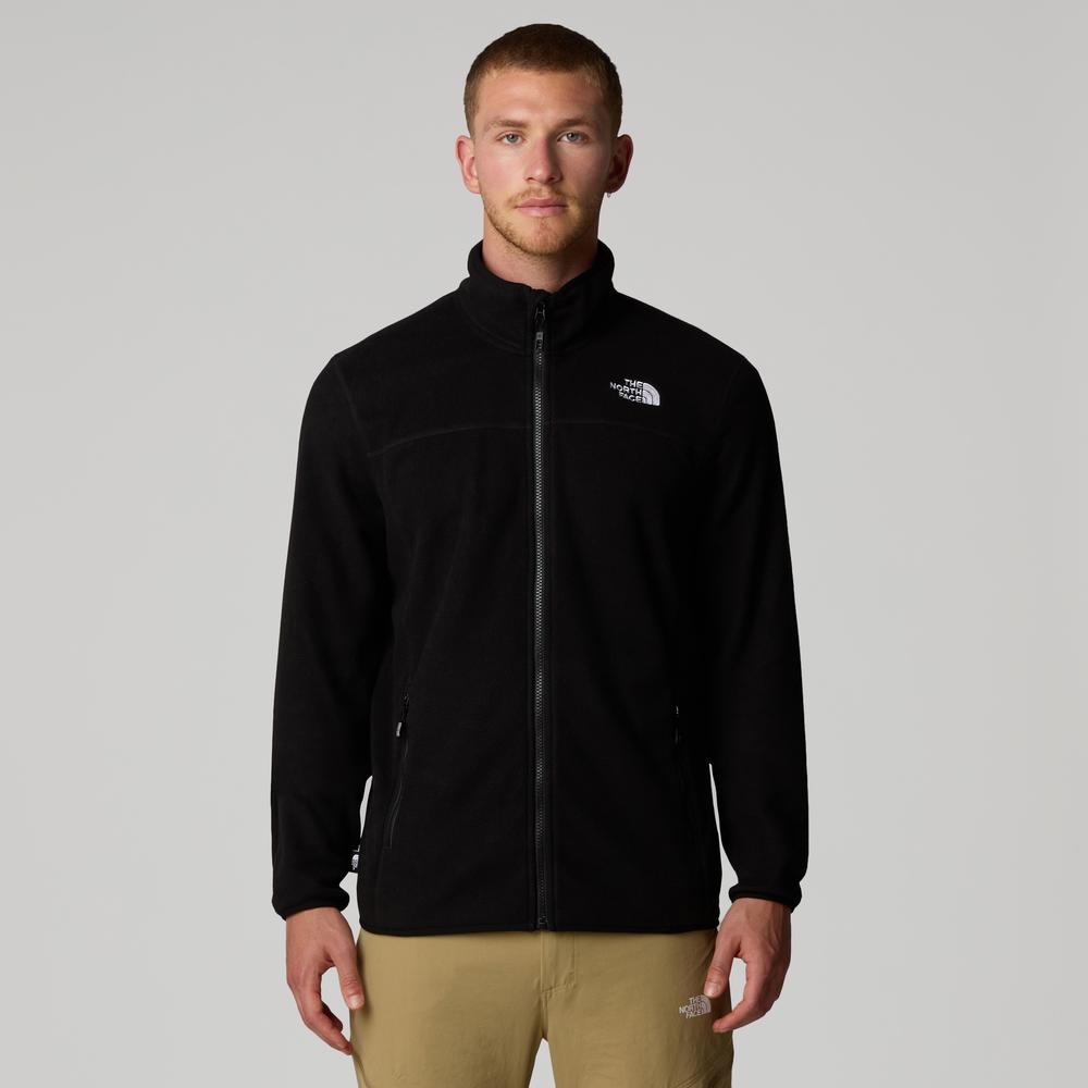 Mikina The North Face 100 Glacier Full-Zip Fleece 0A855X4H01 - černé