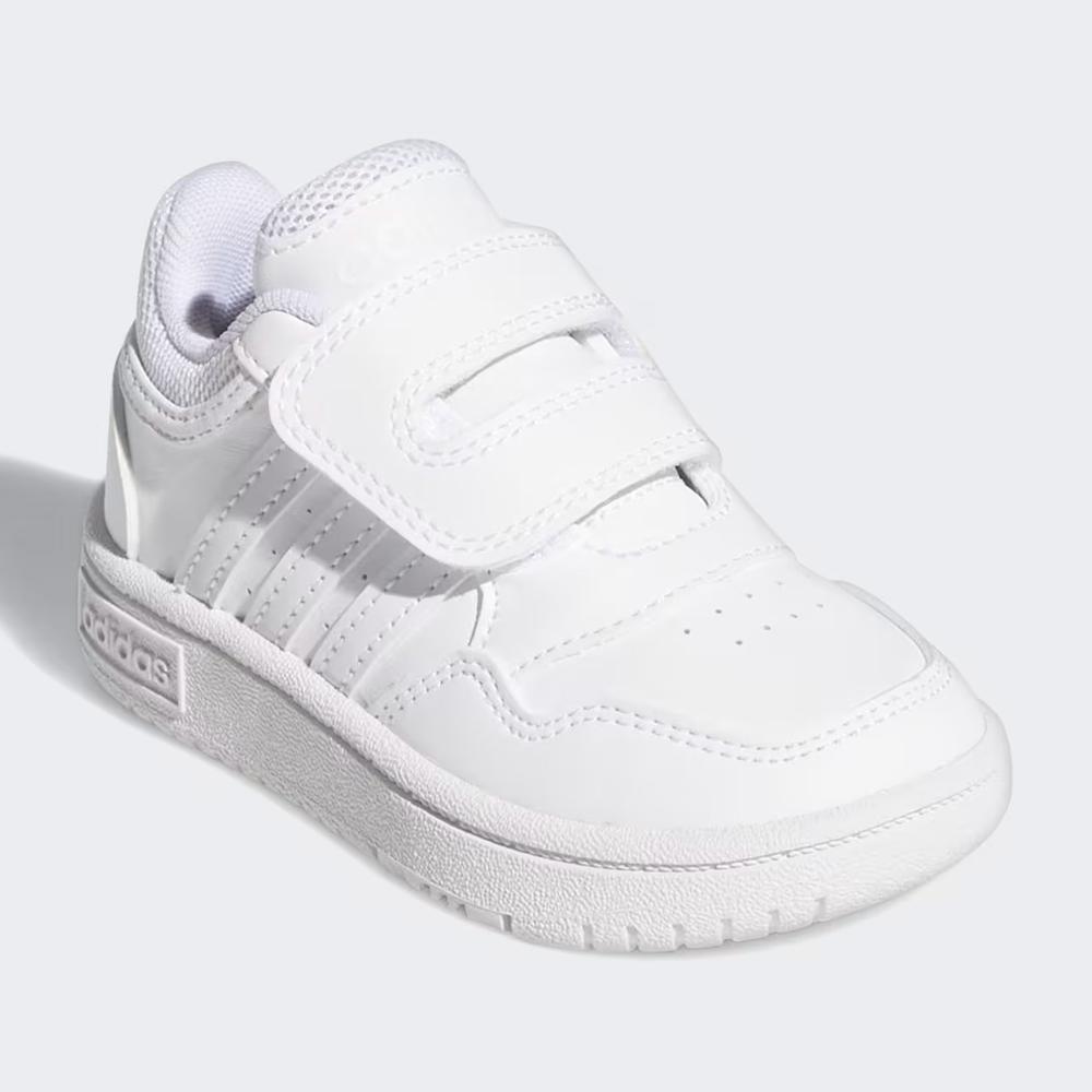 Dětské boty adidas Hoops 3.0 CF I GW0442 - bílé
