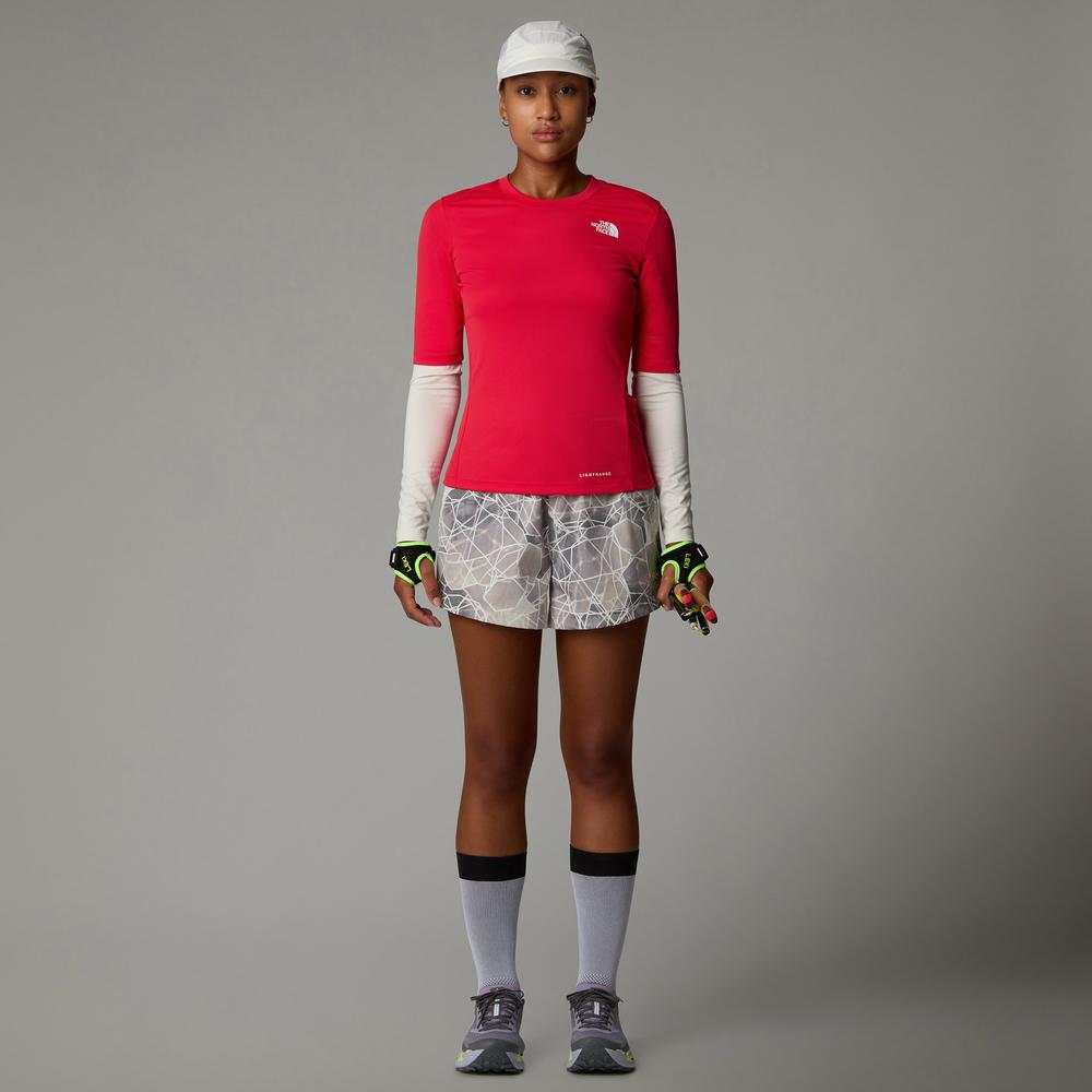 Dámské tričko The North Face Shadow 0A87TW6IE1 - červené