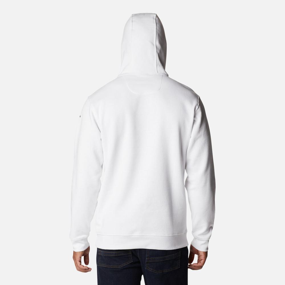 Sportovní mikina Columbia Csc Basic Logo II Hoodie 1681664106 - bílé