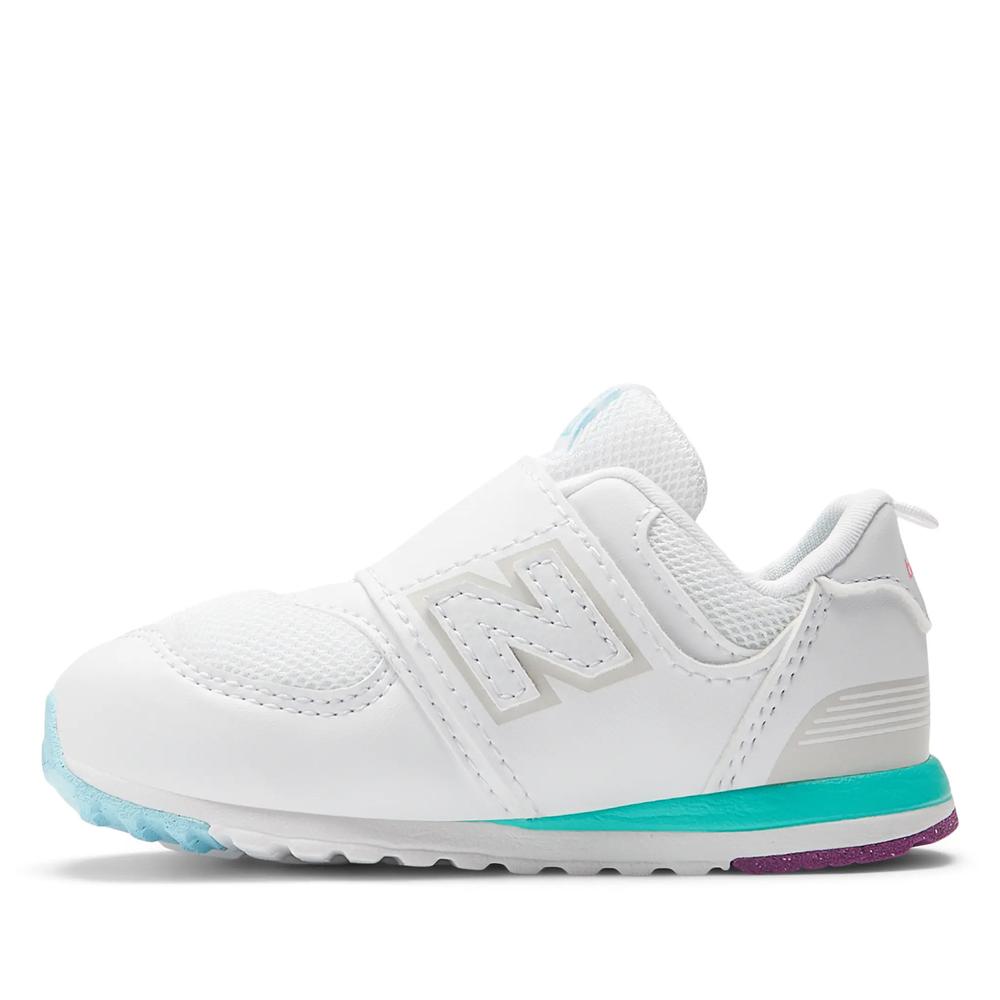 Boty dětské New Balance NW574KIJ - bílé