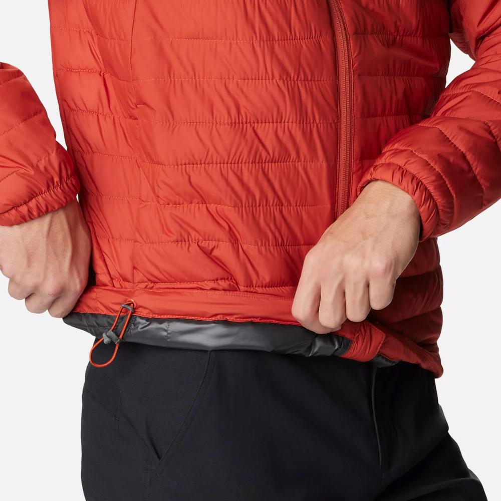 Bunda Columbia Silver Falls Hooded Insulated 2034506849 - červené
