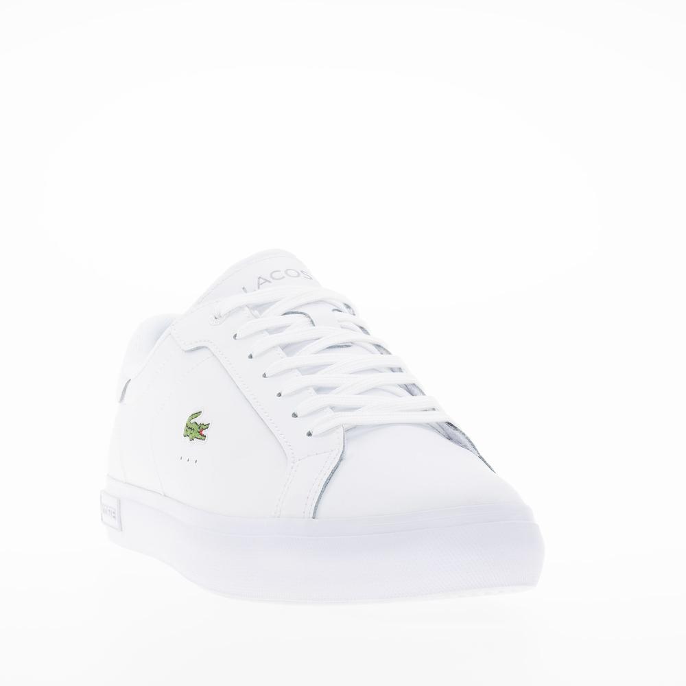 Boty Lacoste Powercourt  125 2 SMA 749SMA0081-21G - bílé