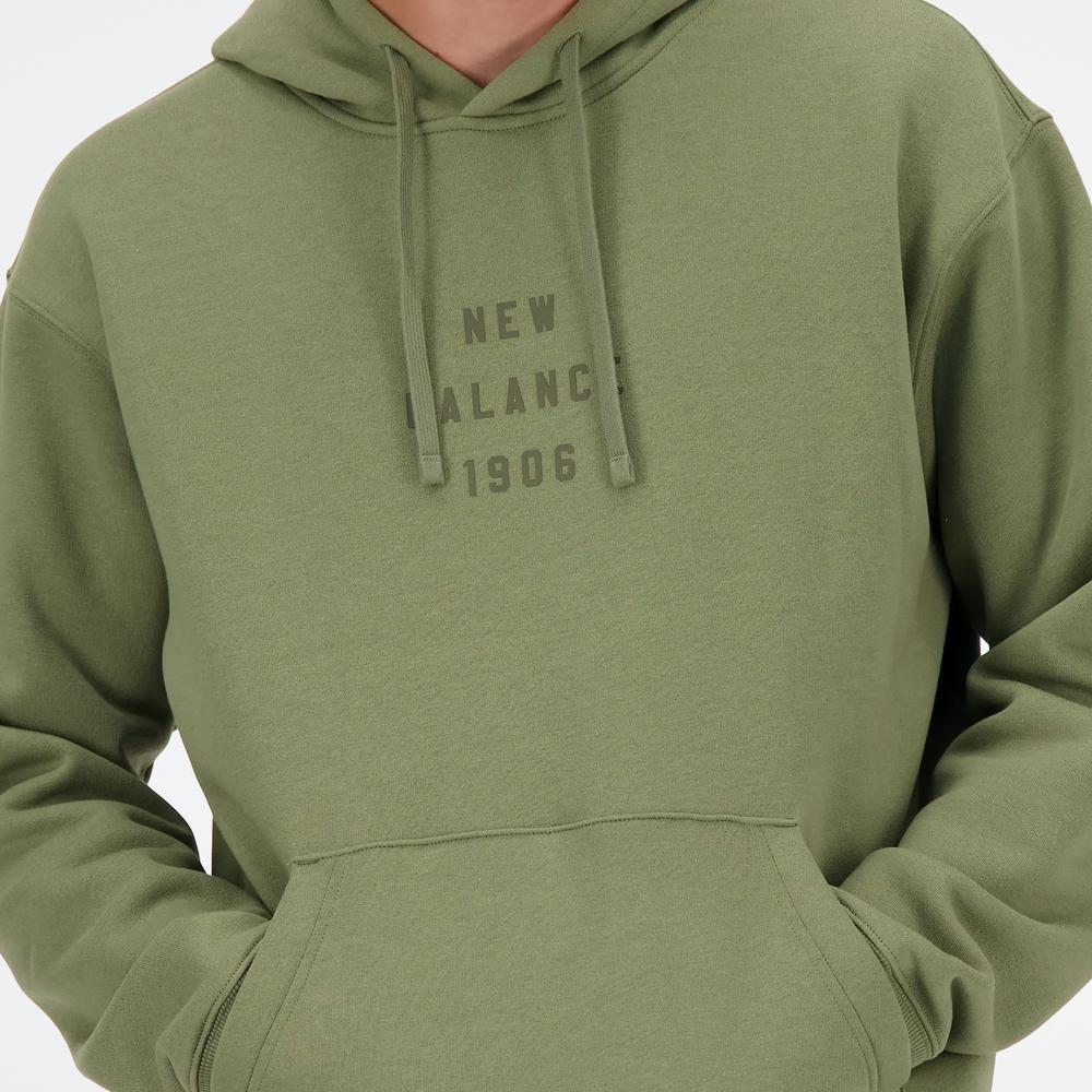 Pánská mikina New Balance MT41517DEK - zelené