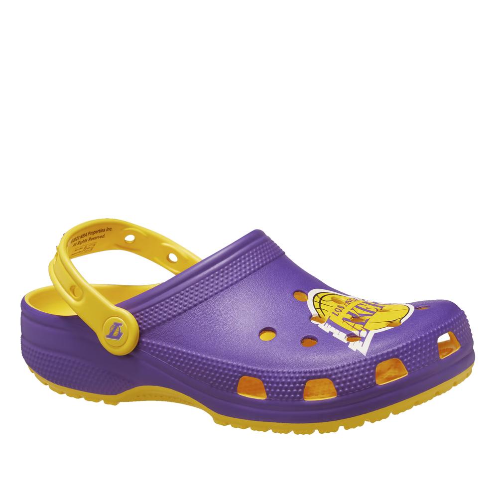 Žabky Crocs NBA Los Angeles Lakers Classic Clog 208650-75Y - fialové