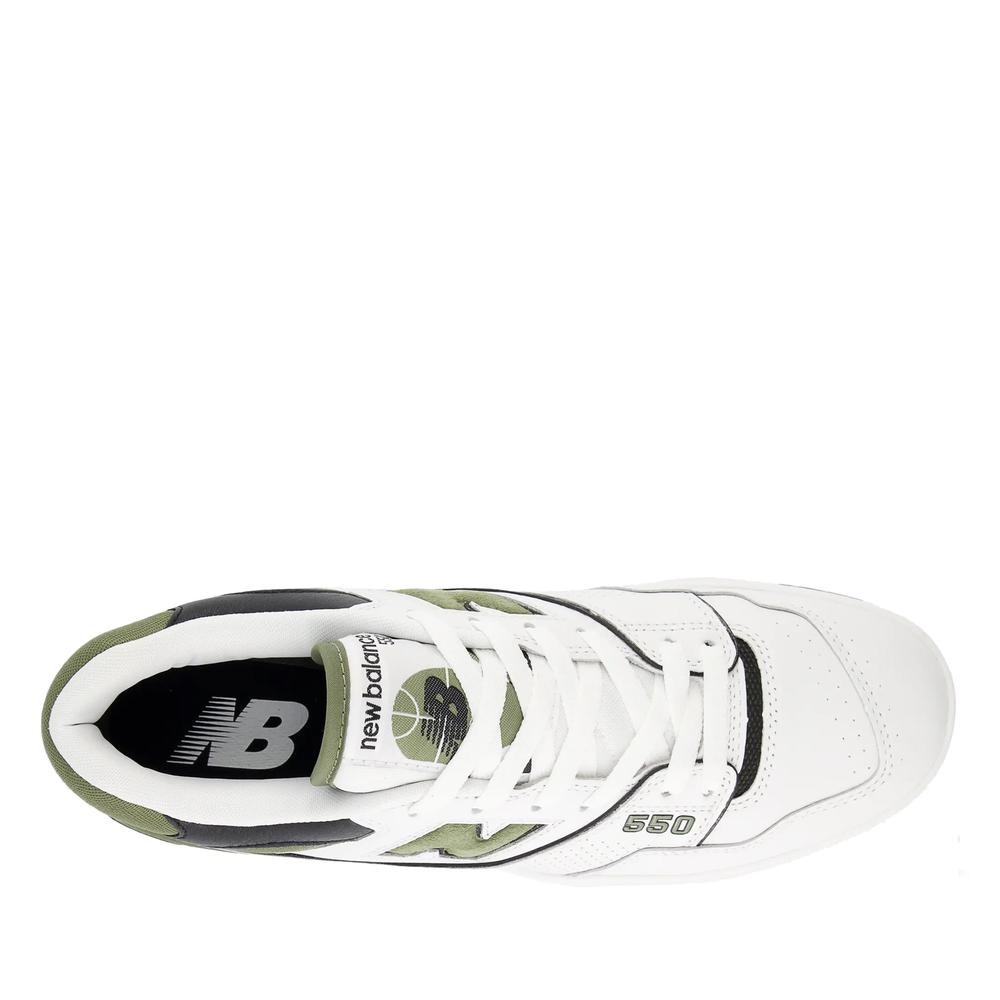 Unisex boty New Balance BB550DOB - bílé
