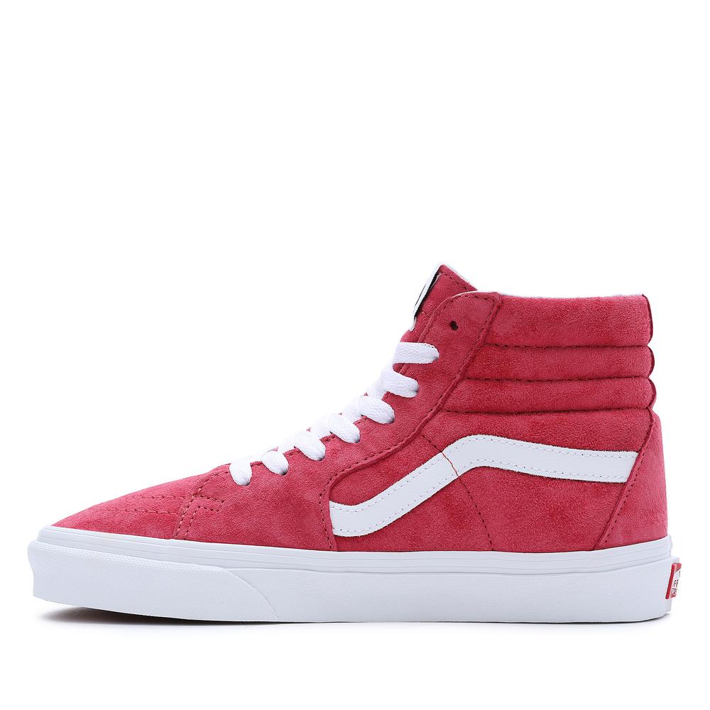 Boty Vans Pig Suede Old Skool VN0007NSZLD1 - červené
