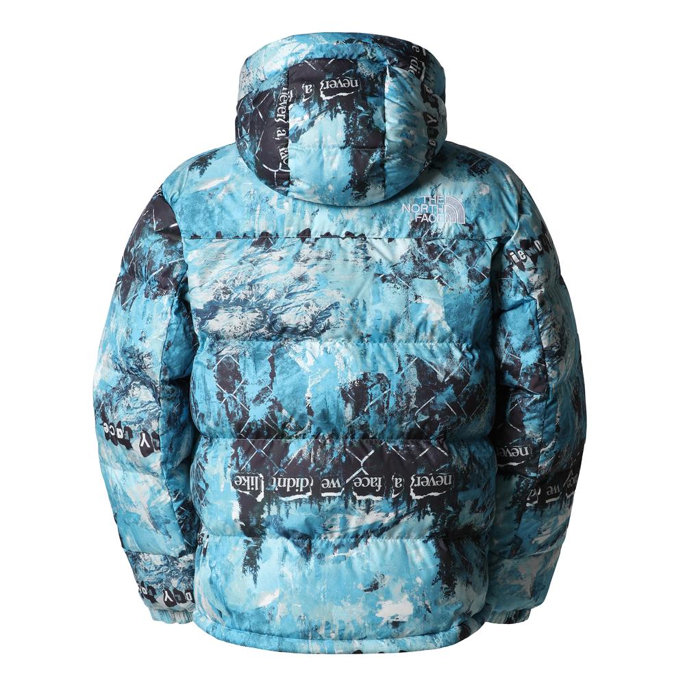 Bunda The North Face Printed Himalayan Down Parka 0A5J1J9C11 - modré