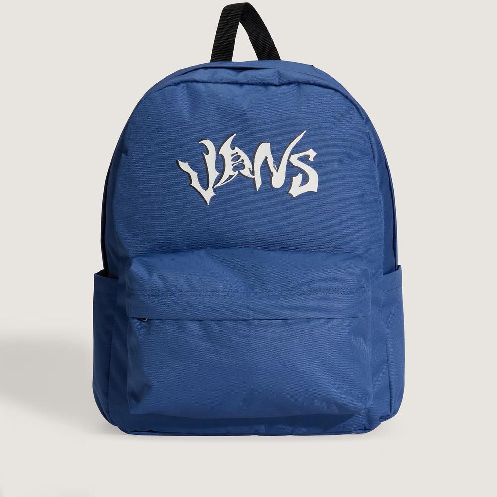 Ruksak Vans Old Skool VN000H4W5TU1 - tmavě modrě