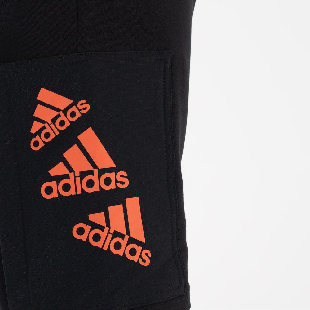 Kalhoty adidas Essentials Brandlove Fleece HL9375 - černé