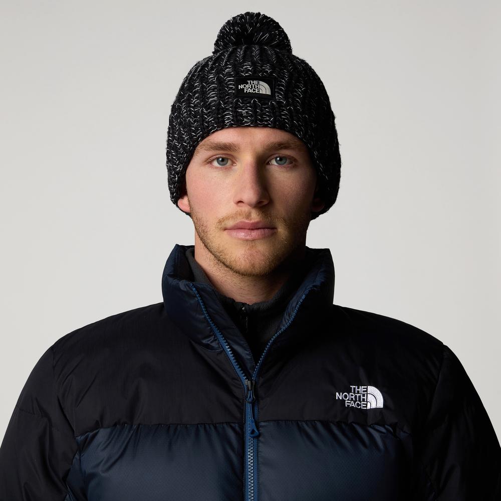 Čepice unisex The North Face Cozy Chunky Cabin 0A887WVOR1 - černé