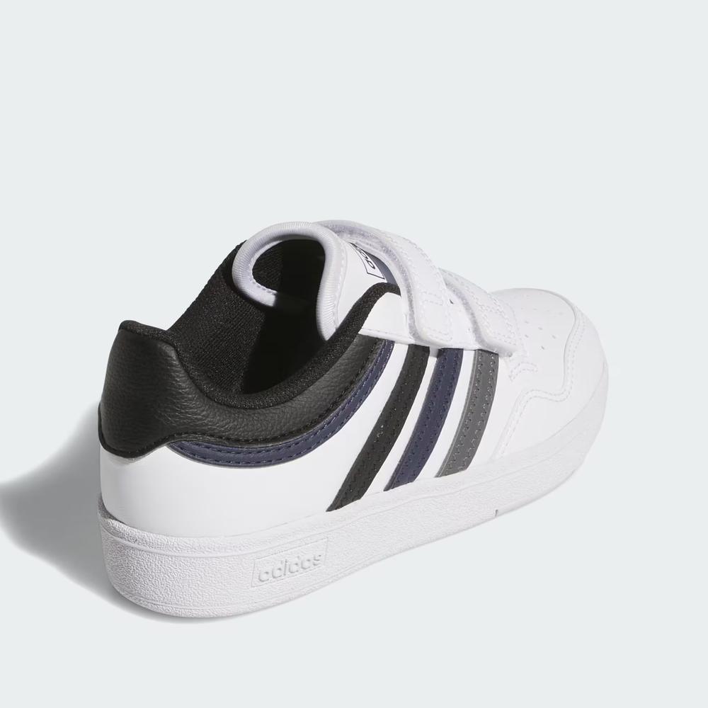 Dětské boty adidas Hoops 4.0 JQ7862 - bílé