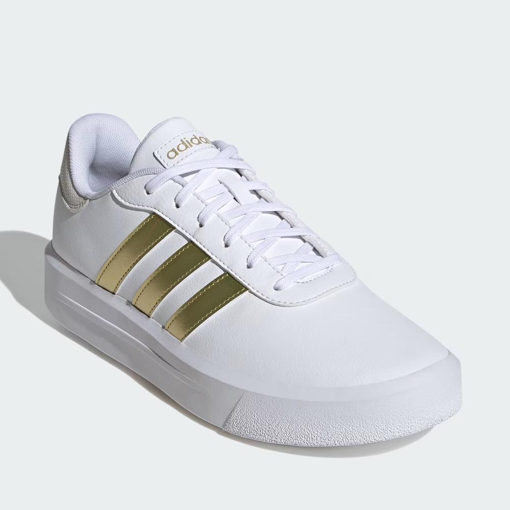Boty adidas Court Platform ID3345 - bílé