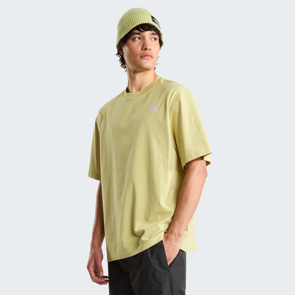 Pánská tričko The North Face Essential Simple Dome 0A8EVWG731 - žluté