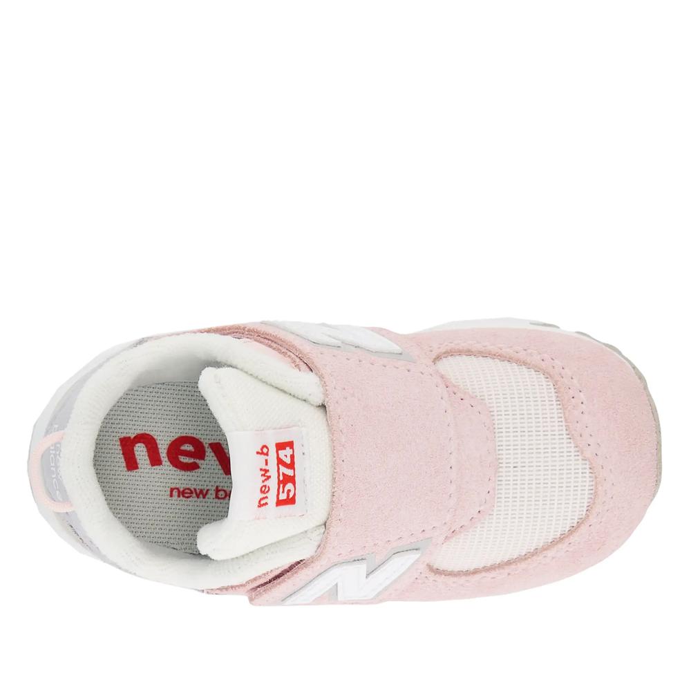 Boty dětské New Balance NW574BKM - růžové