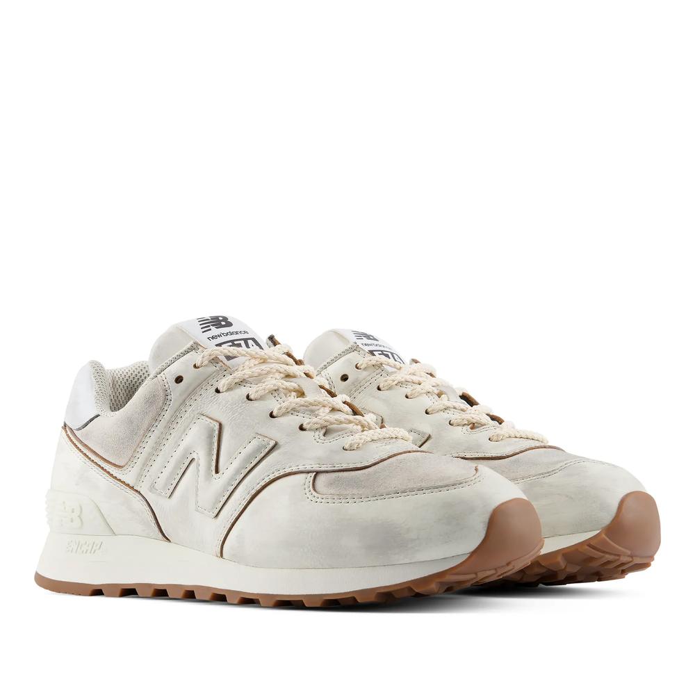 Dámské boty New Balance W574HF - béžové