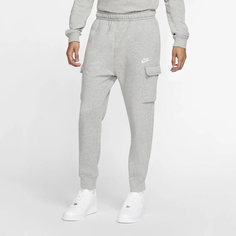 Kalhoty Nike Sportswear Club Fleece CD3129-063 - šedivé