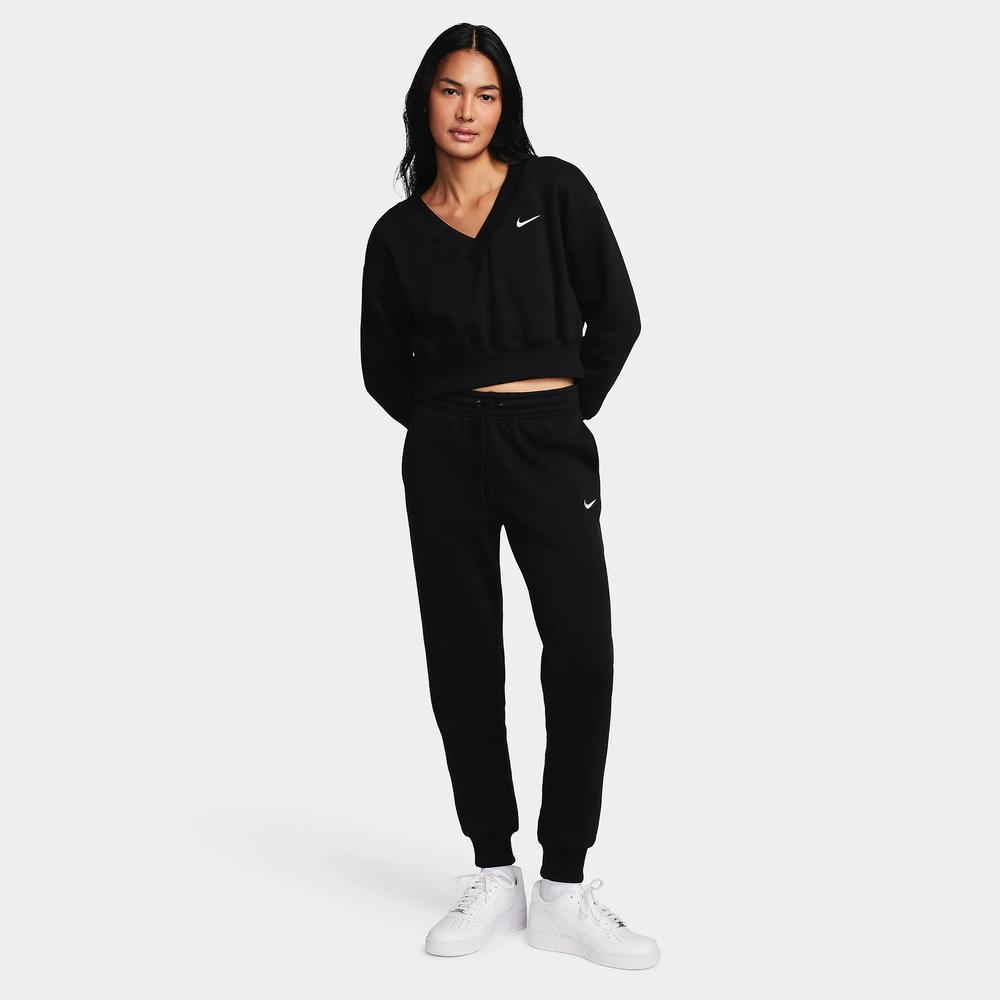 Kalhoty Nike Sportswear Phoenix Fleece FZ7626-010 - černé