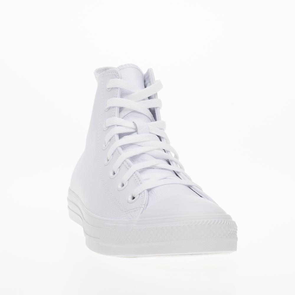 Boty Converse Chuck Taylor All Star Hi Mono Leather 1T406 - bílé