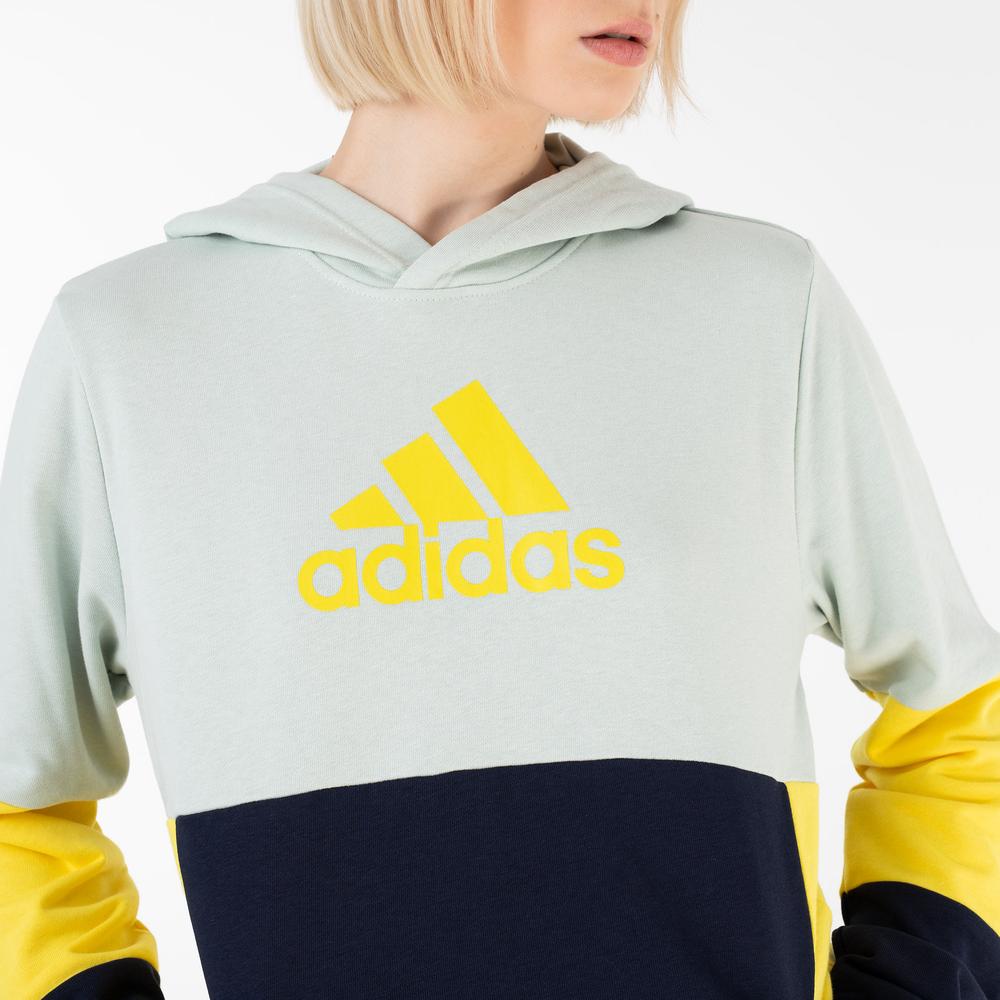 Mikina adidas Colorblock Fleece HN8567 - různobarevné