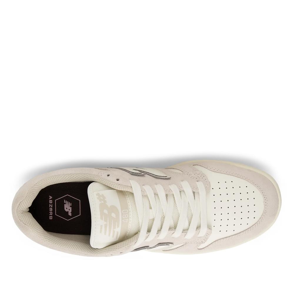 Boty unisex New Balance Numeric UN480VAN - béžové