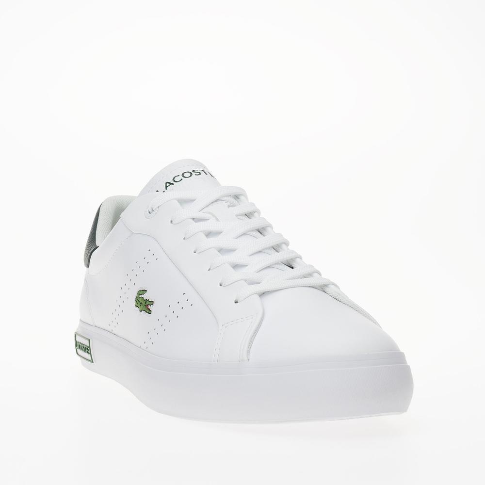 Boty Lacoste Powercourt 2.0 124 3 SMA 747SMA0110-1R5 - bílé