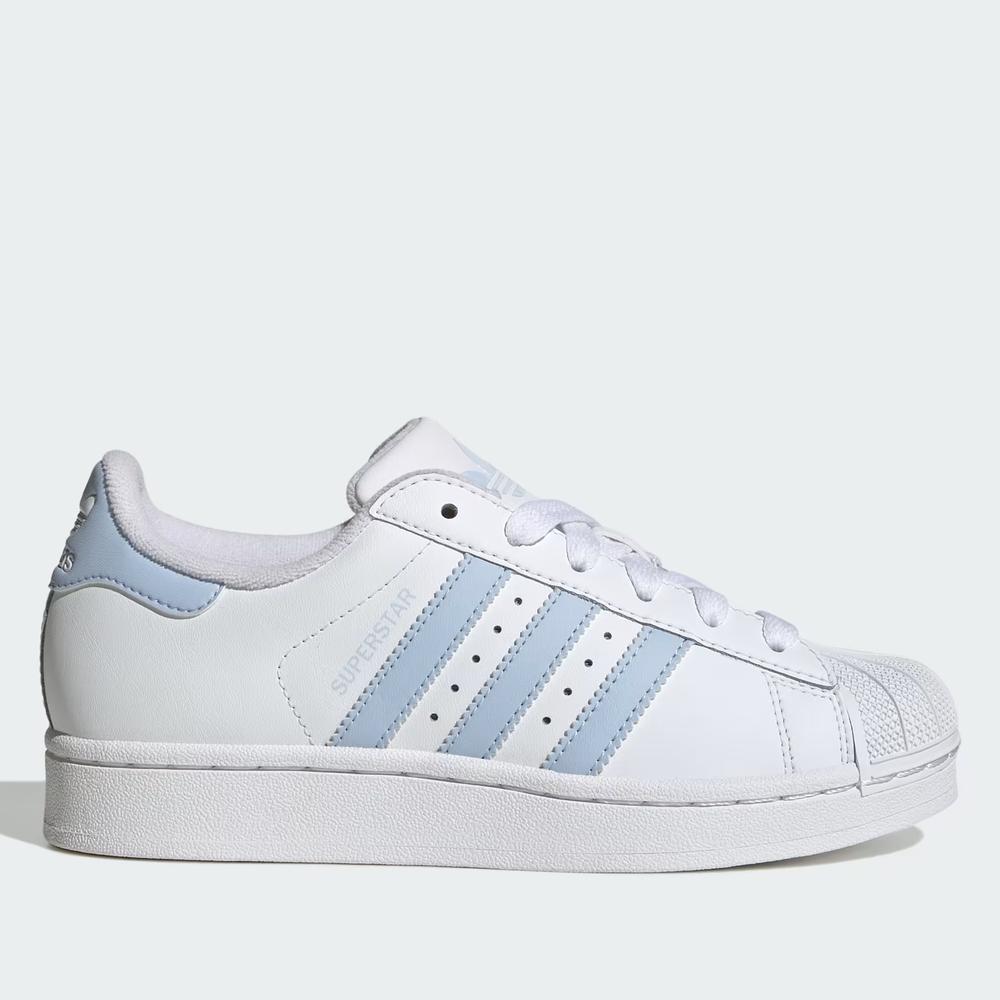 Dětské boty adidas Originals Superstar II JR9864 - bílé