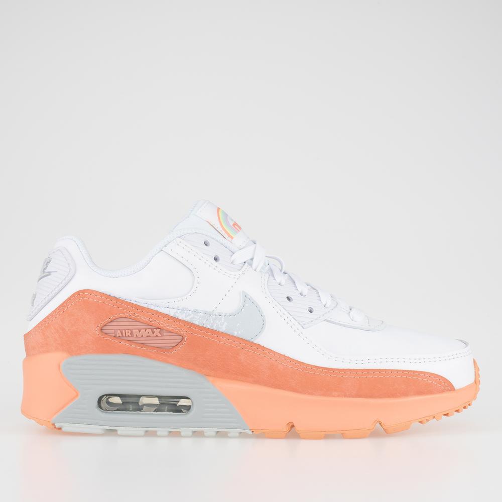 Boty Nike Air Max 90 LTR SE DM0956-100 - bílé