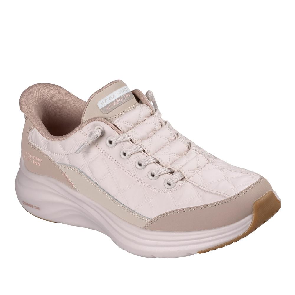 Dámské boty Skechers Slip-ins: Contour Foam Cozy Fit 150404NTTP - béžové