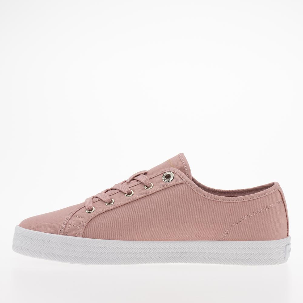 Boty Tommy Hilfiger Essential Vulcanized Sneaker FW0FW07119-TQS - růžové