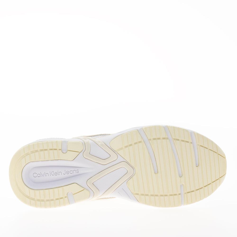 Boty Calvin Klein Retro Tennis Su-Mesh WN YW0YW00891-02Y - béžové