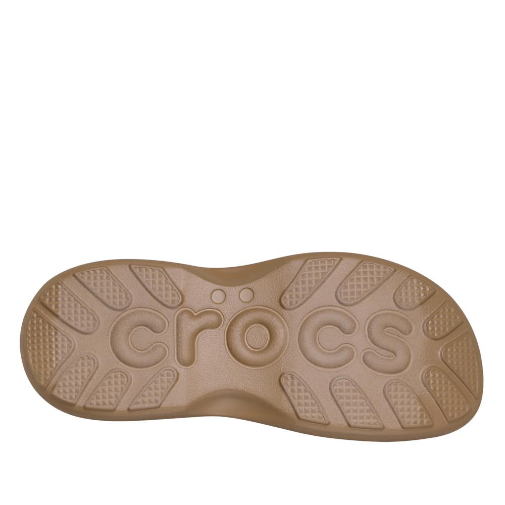 Dámské sandále Crocs Soho Y-Strap 211755-2EY - hnědé