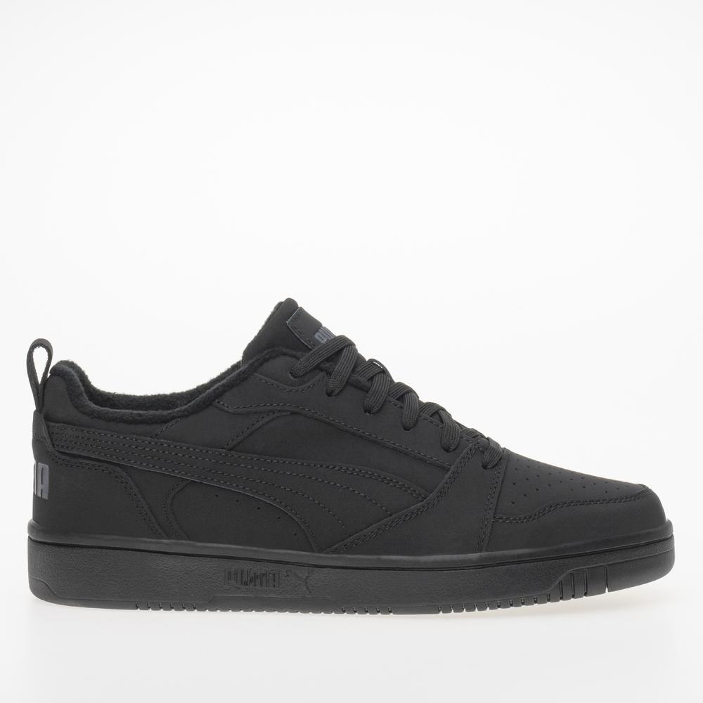 Boty Puma Rebound V6 Low Nubuck 39747503 - černé