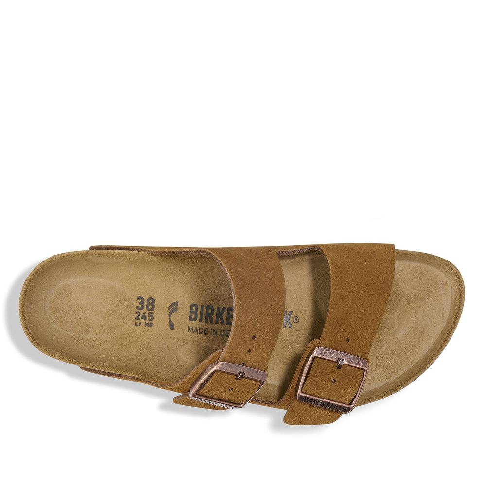 Žabky pánské Birkenstock Arizona 1027082 - hnědé