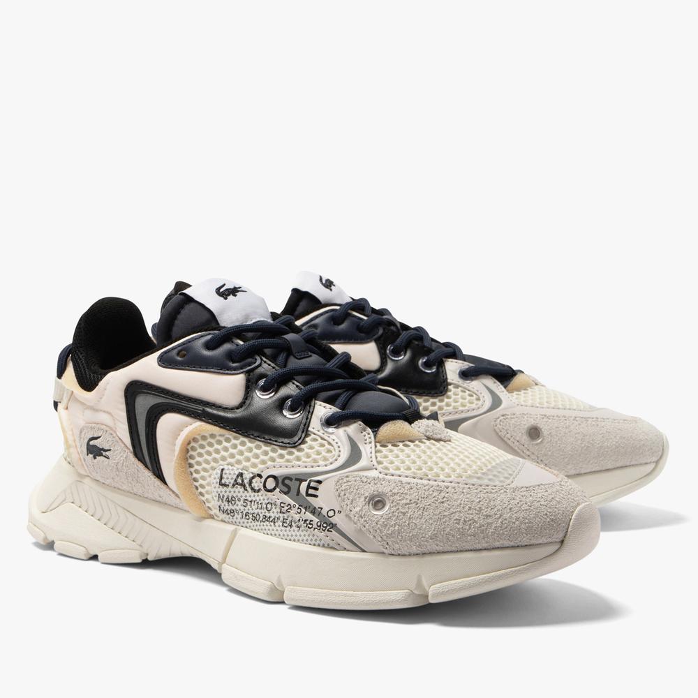 Boty Lacoste L003 Neo 123 1 SMA 745SMA0001-2G9 - béžové