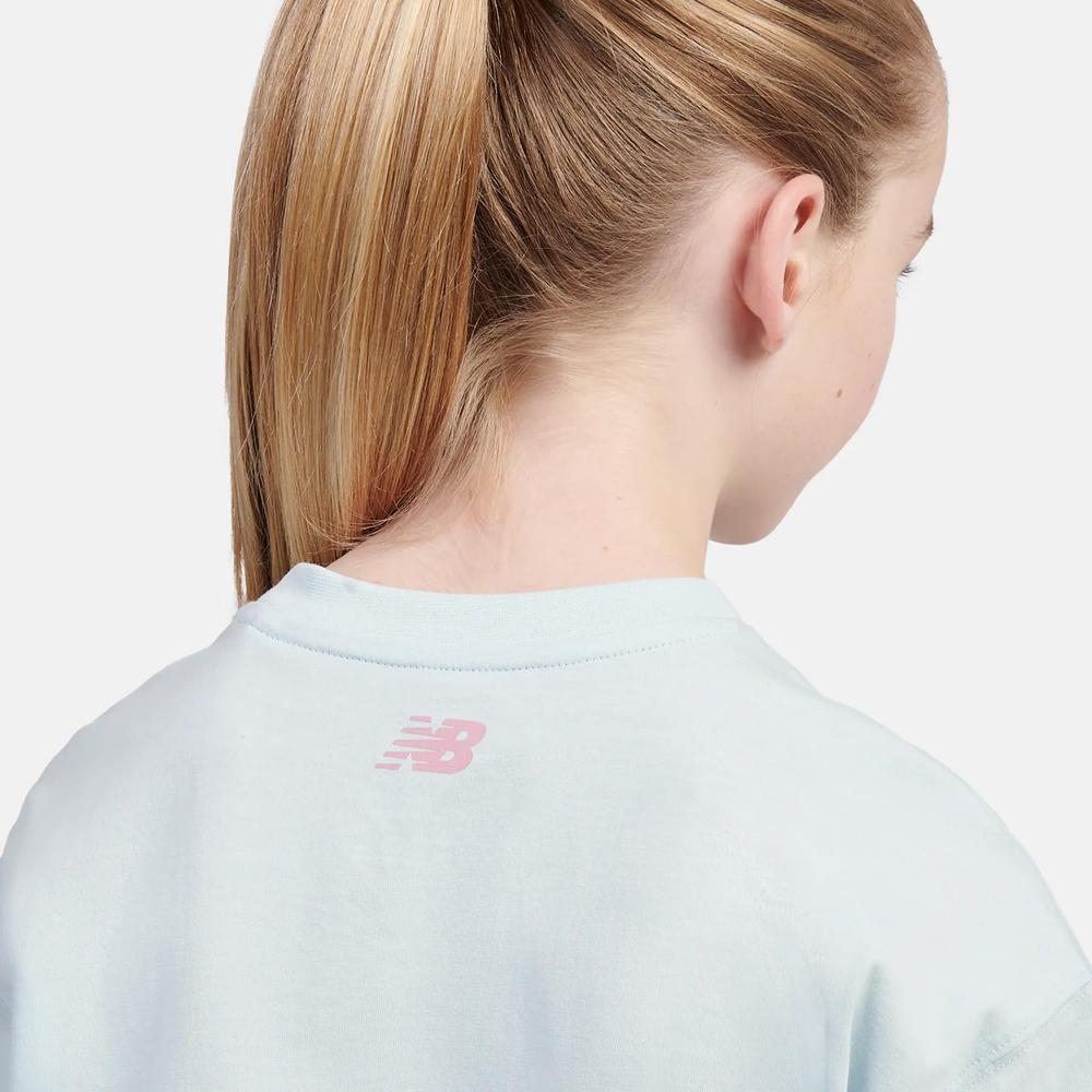 Tričko dětské New Balance LAKG0192FRL - modré