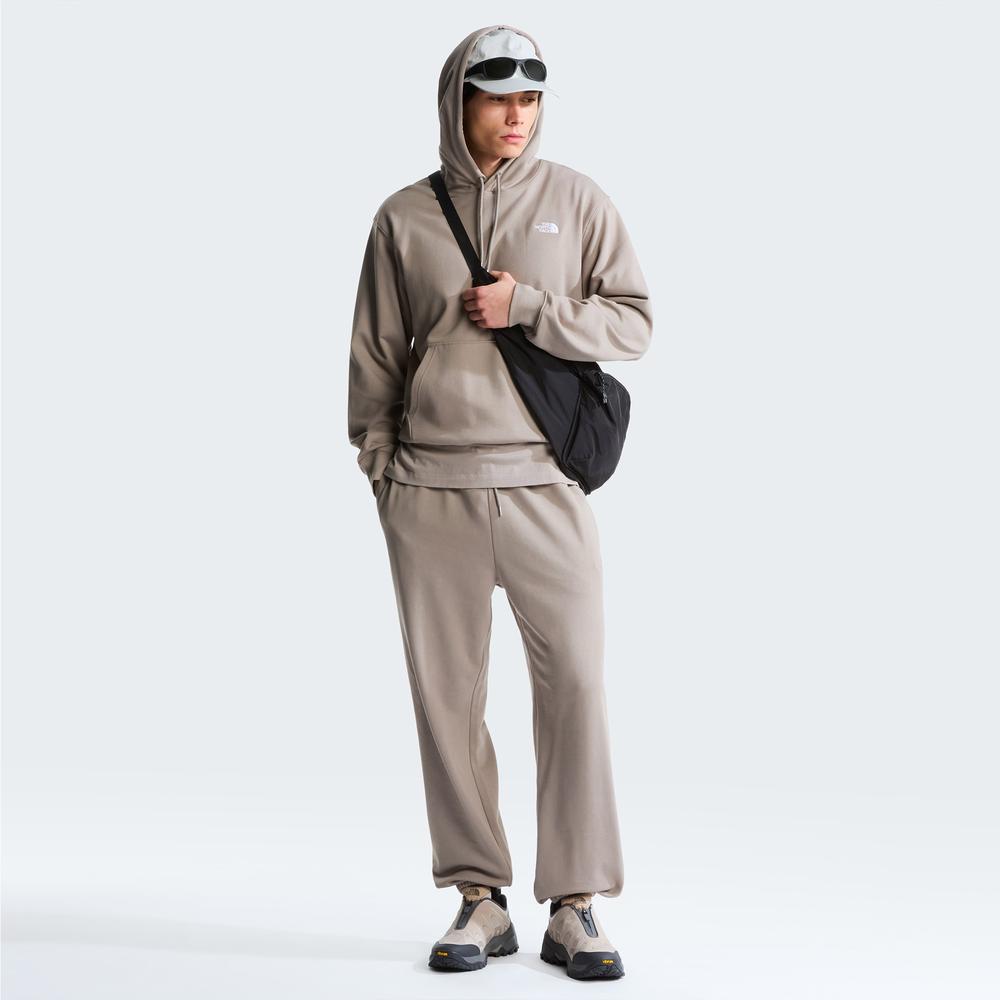 Pánská mikina The North Face Essential Terry Simple Dome 0A8FX92MB1 - šedivé