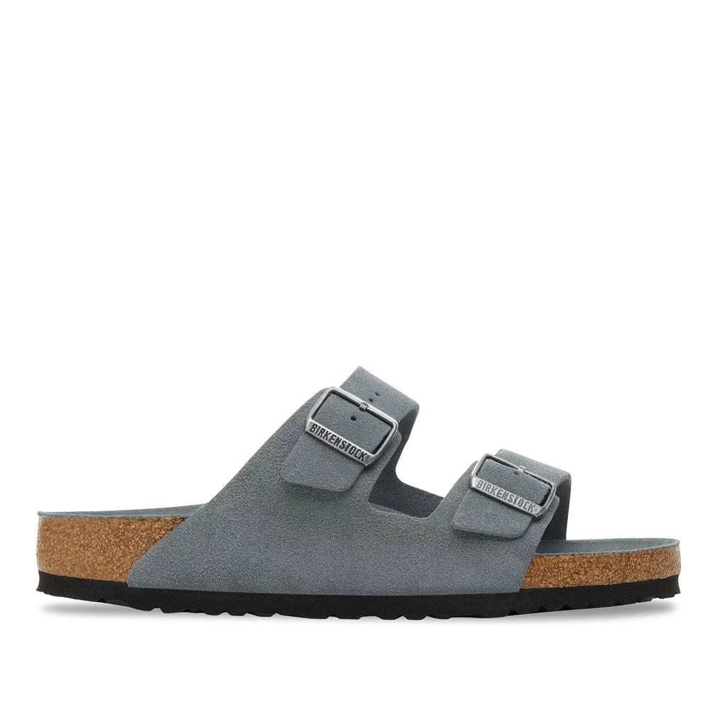 Pánské Žabky Birkenstock Arizona 1030860 - šedivé
