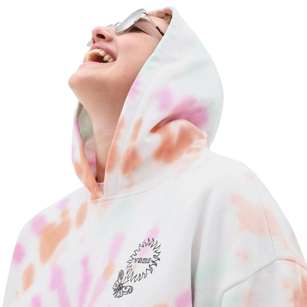 Mikina Vans Resort Wash Pullover VN00045RWHT1 - bílé