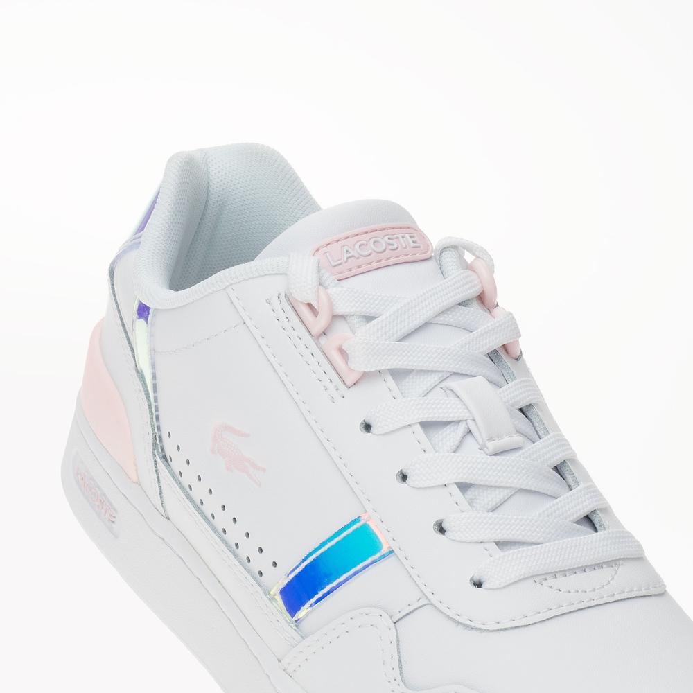 Boty Lacoste T-Clip 124 2 SFA 747SFA0061-1Y9 - bílé