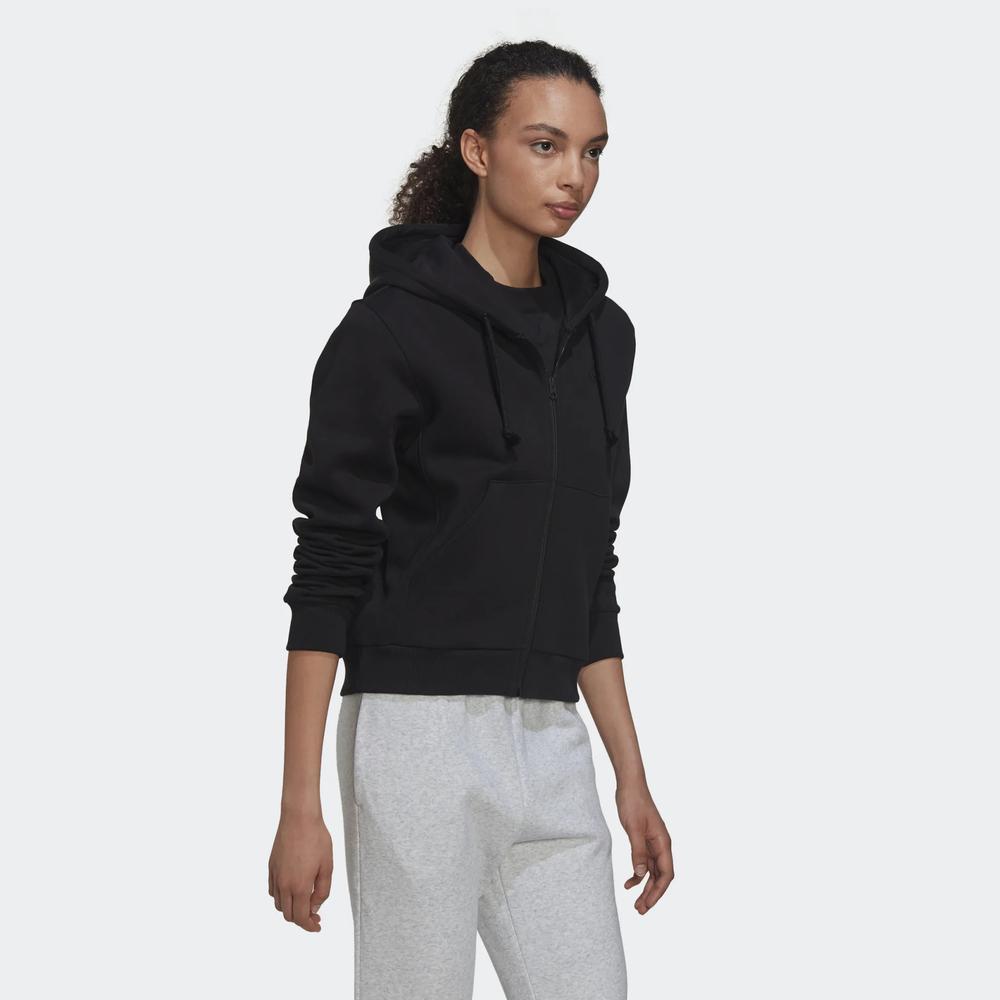 Mikina adidas All SZN Fllece Full-Zip Hoodie HC8848 - černé
