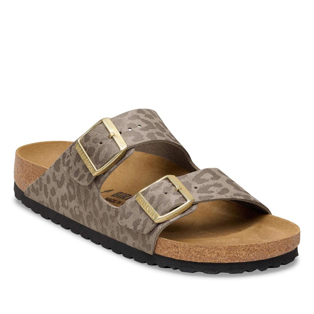 Žabky dámské Birkenstock Arizona Vegan 1031941 - šedivé