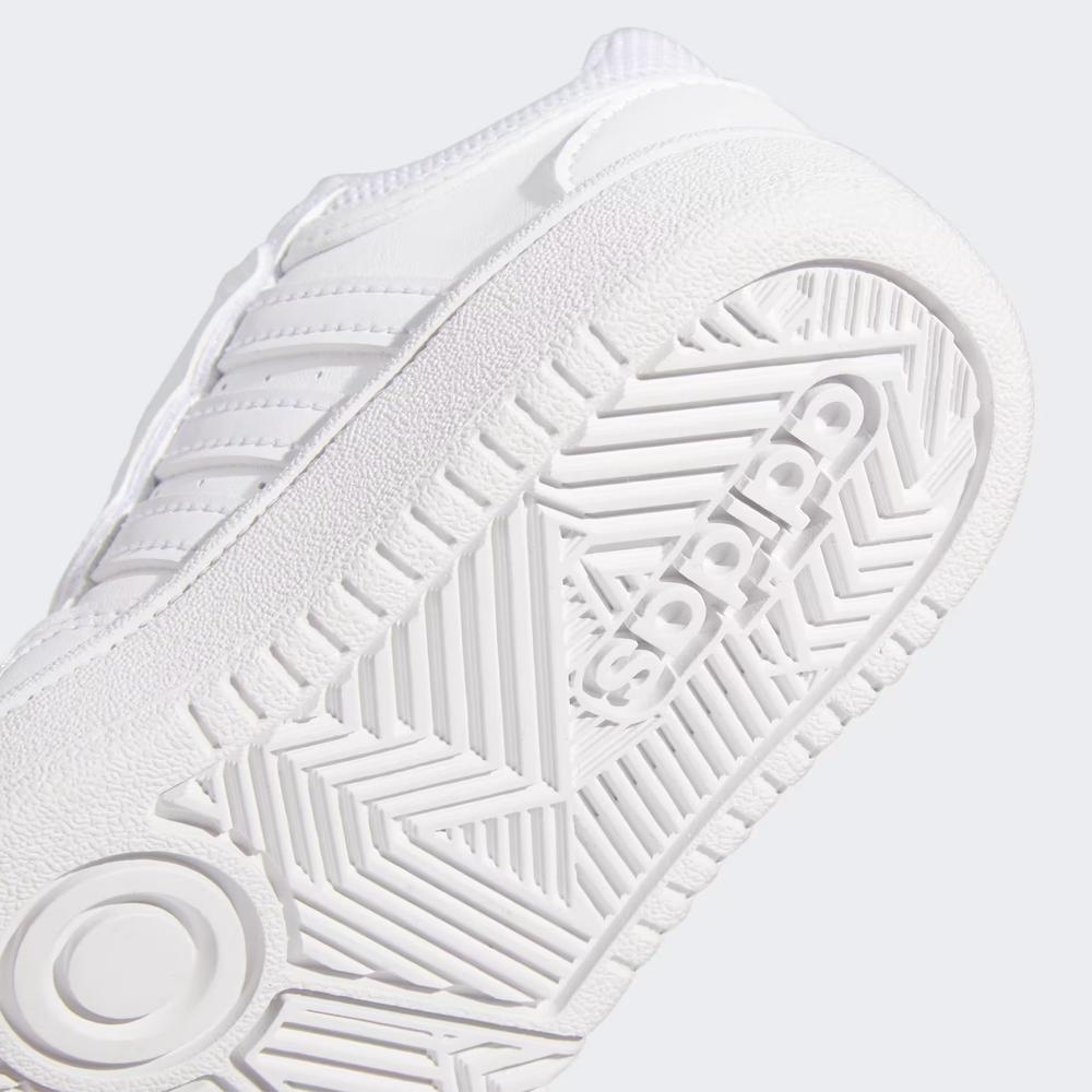 Dětské boty adidas Hoops 3.0 CF I GW0442 - bílé