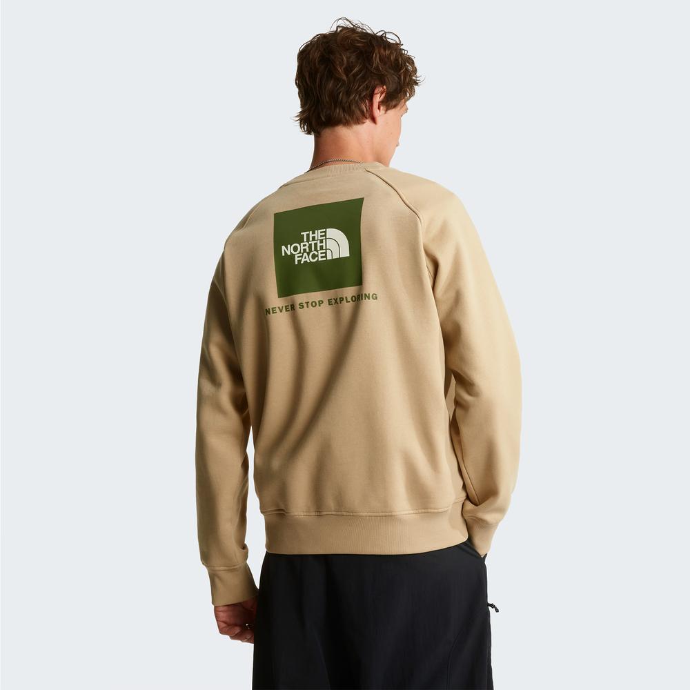 Pánská mikina The North Face Raglan Box NS Crew 0A89FALK51 - béžové