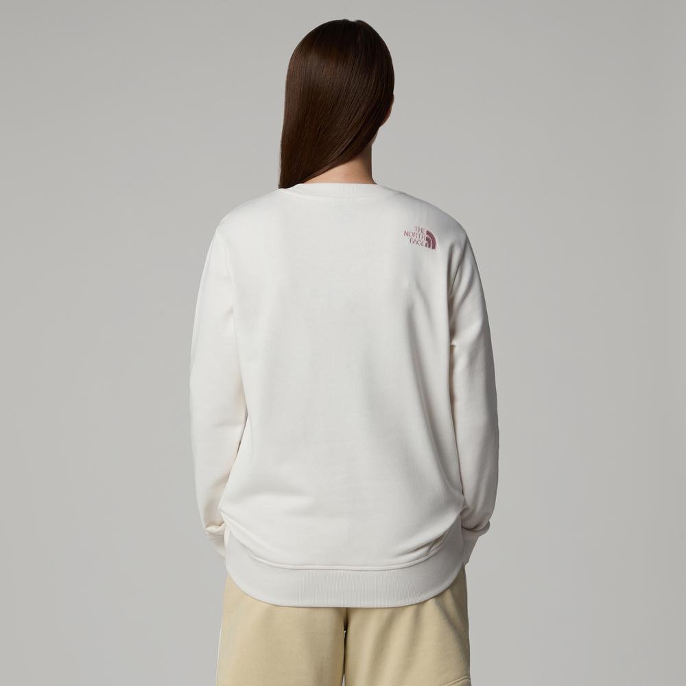 Dámské mikina The North Face Drew Peak Light Crew 0A8C1EATW1 - bílé