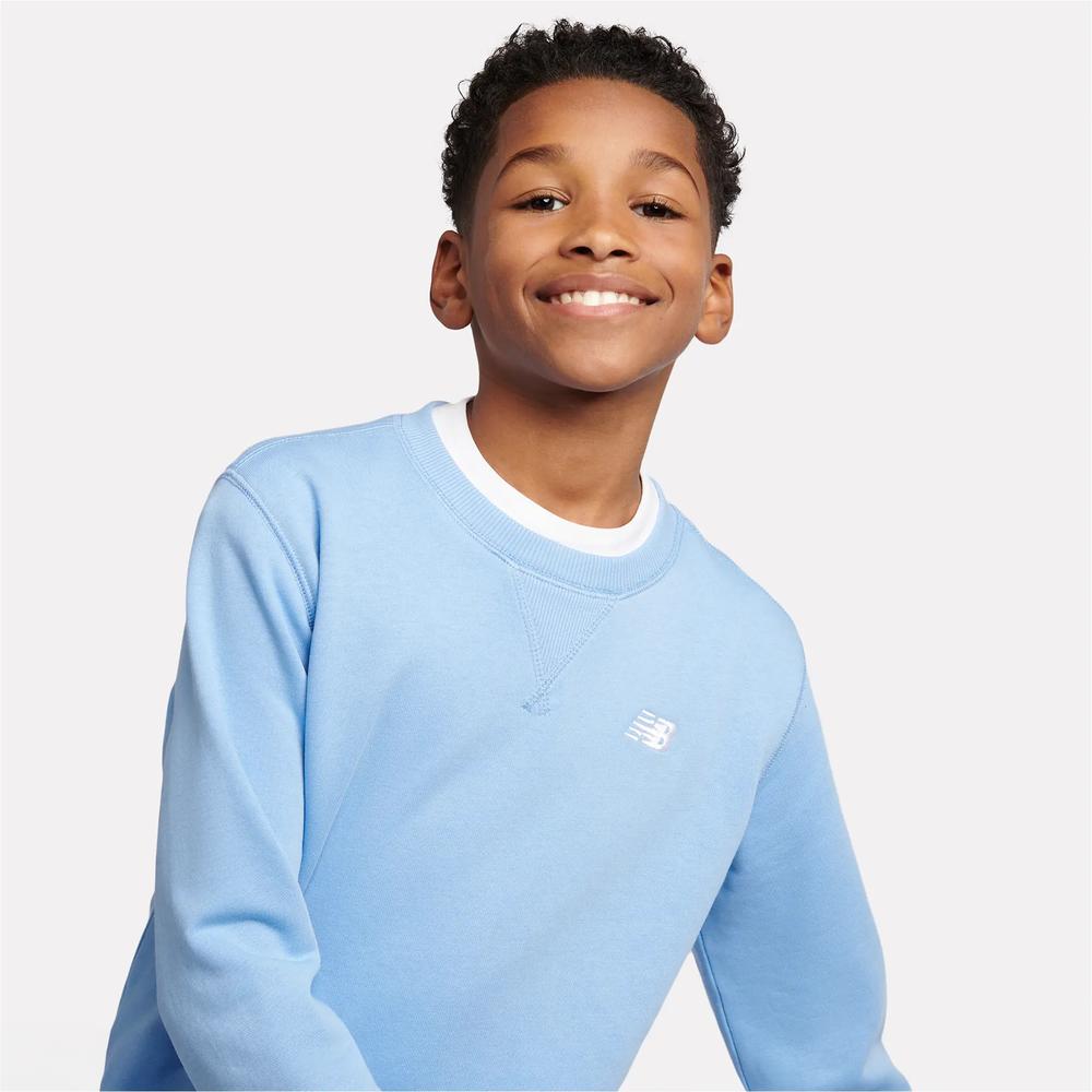 Dětské mikinaNew Balance LAKB0055ELE - modré