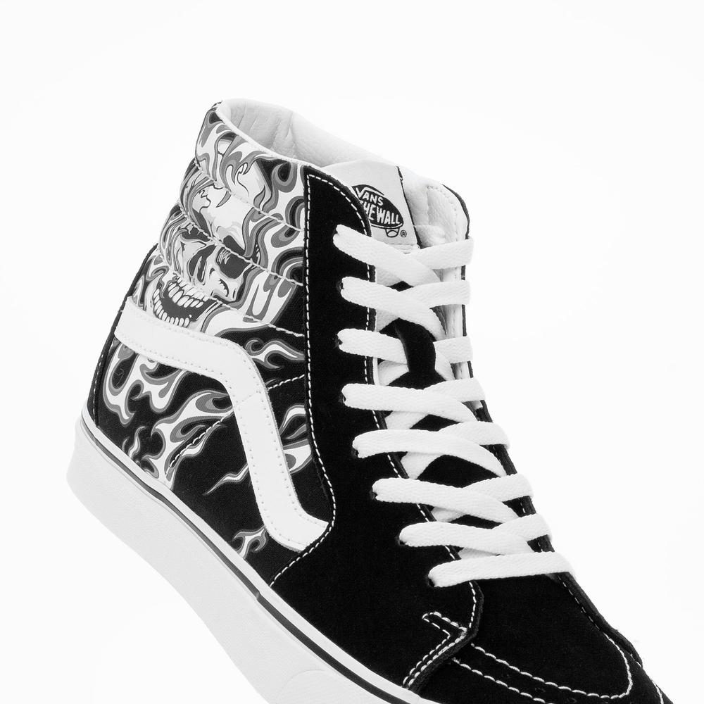 Boty Vans SK8-HI VN0007NSBMW1 - černé