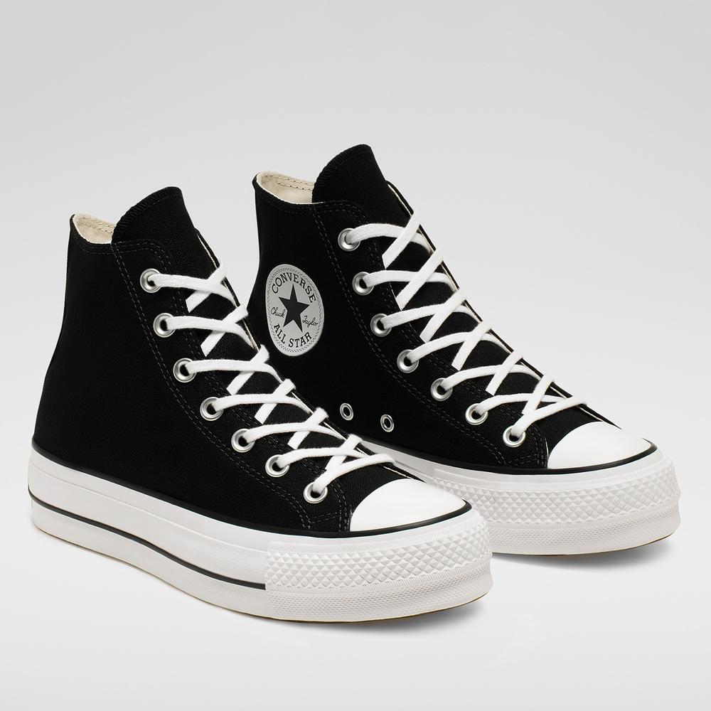 Boty Converse Chuck Taylor All Star Lift Platform Canvas 560845C - černé
