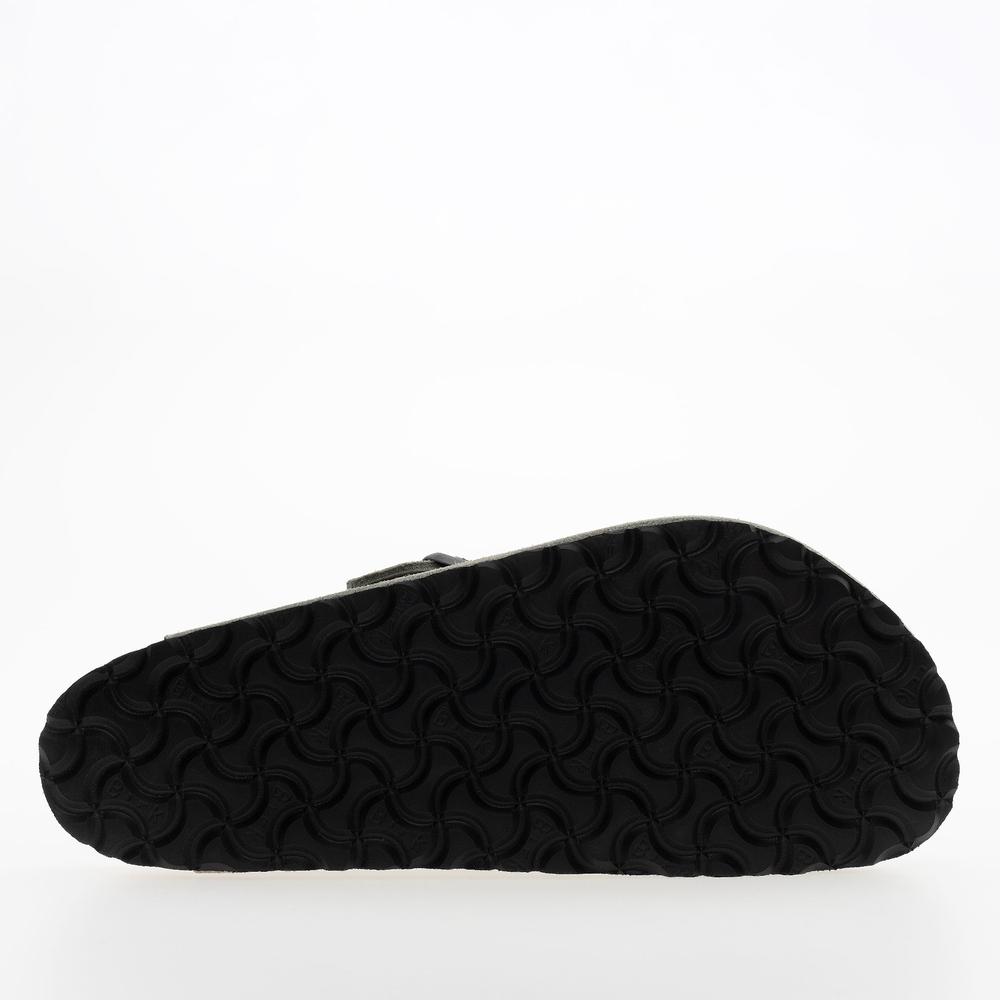 Žabky pánské Birkenstock Boston BS 1030622 - šedivé